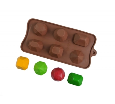 Forma na pralinky - Diamant